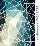 abstract geometric mosaic...