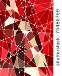 abstract geometric mosaic...