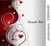 background with hearts