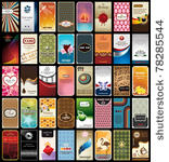 collection of 40 business cards ...