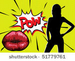 pop art burst