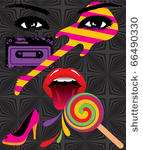 pop art painting