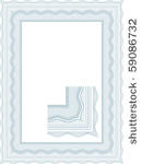 classic guilloche border for...