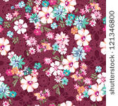 awesome ditsy over lace...