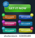 vector web buttons set. get it...