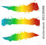 3 abstract colorful backgrounds