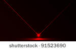 nice vector laser light in red...