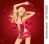 vector dance of love
