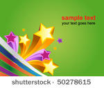 abstract star background