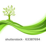 green nature background. eco...
