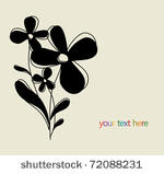 flower vector background....