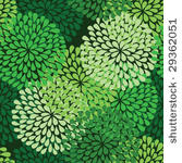 seamless green pattern in vector