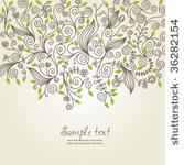floral background  greeting card