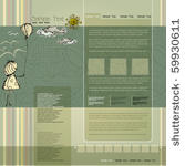 vector elegant modern website...