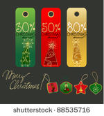 vector cute christmas price...