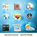 typical mobile phone apps and...