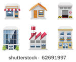 vector real estate icons. part 1