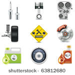 car service icons. part 3