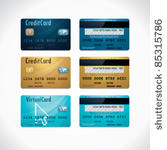 vector credit cards