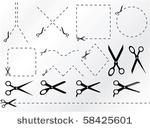 cutting on the dashed line