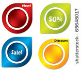 buttoned labels