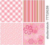 collection pink seamless....