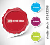 eps10 vector set of balloon...