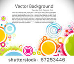 abstract circle colorful...