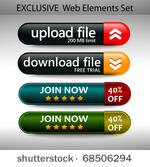 web design element template ...