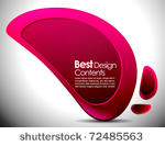shiny vector bubbles for speech ...