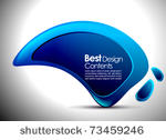 shiny vector bubbles shape for...