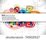 abstract modern banner theme...