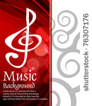 colorful musical theme vector...
