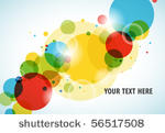 abstract colorful vector...