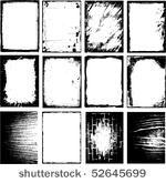 vector grunge frame