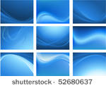 blue abstract vector background