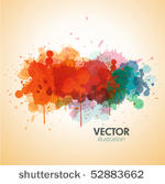 vector paint background design