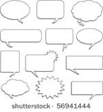 speech bubble collection