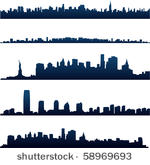 new york city silhouettes