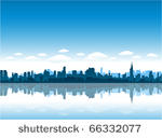 new york city vector background