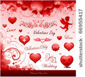 valentine's day icons...