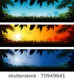 jungle background landscape