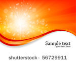 vector abstract sunny background