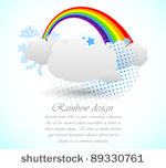 rainbow design