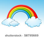 a rainbow