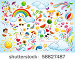 colorful summer