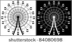 carousel in compass vector 12