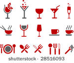 vector icons pack   red series  ...