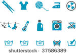 vector icons pack   blue series ...
