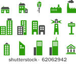 vector icons pack   green...